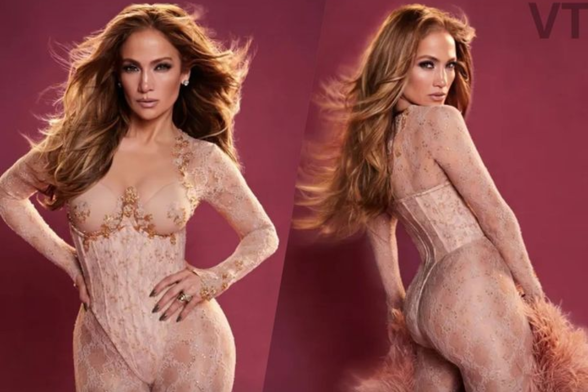 SHES J LOVELY Jennifer Lopez 54 Shows Off Her Famous Bum In Nude